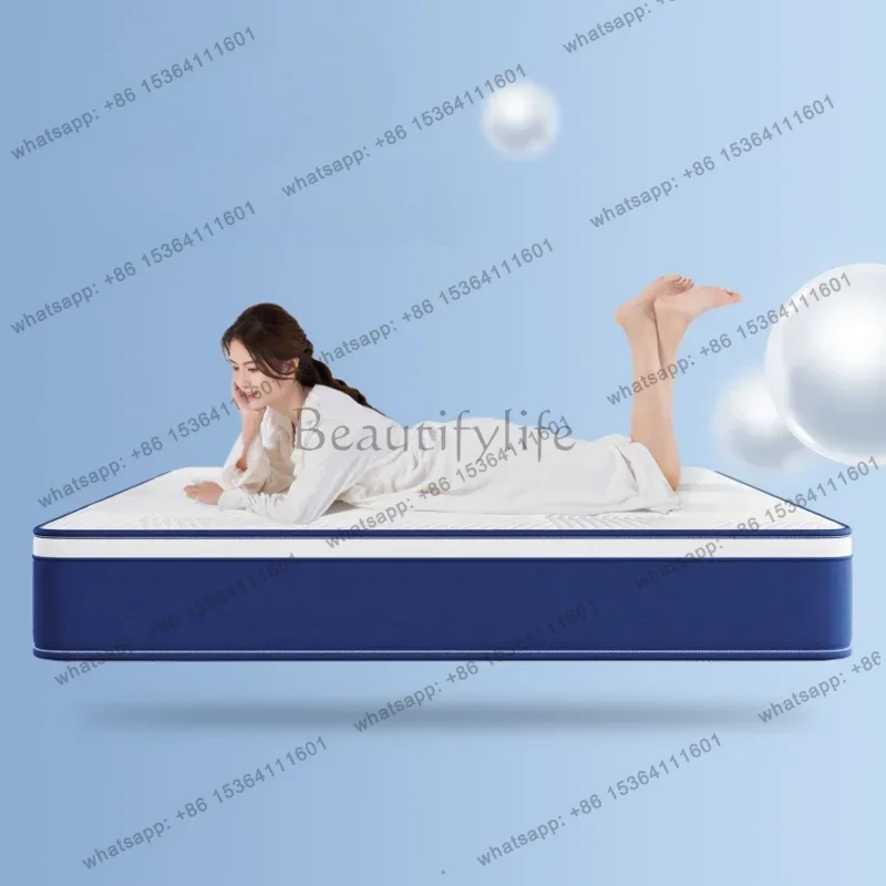 LSSleep Latex Soft Mattress King Size Double Bedroom Luxury Mattress Designer Queen Matelas Lit 2 Personnes Furniture Home