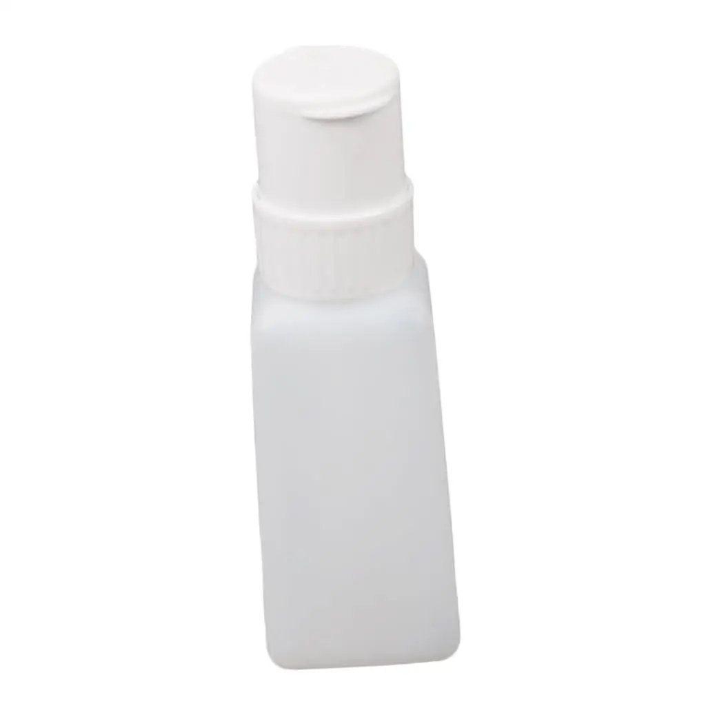 Alcohol Dispenser Bottle Odorless Plastic Nail Material Nail Polish Remover Pump for Nail Art Foils and Stickers