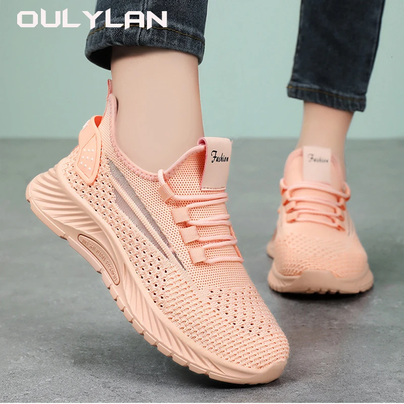 

Women Casual Shoes Outdoor Sports Large Size 36~41 Sneakers Fashion Lightweight for Summer Autumn Female Breathable Shoes