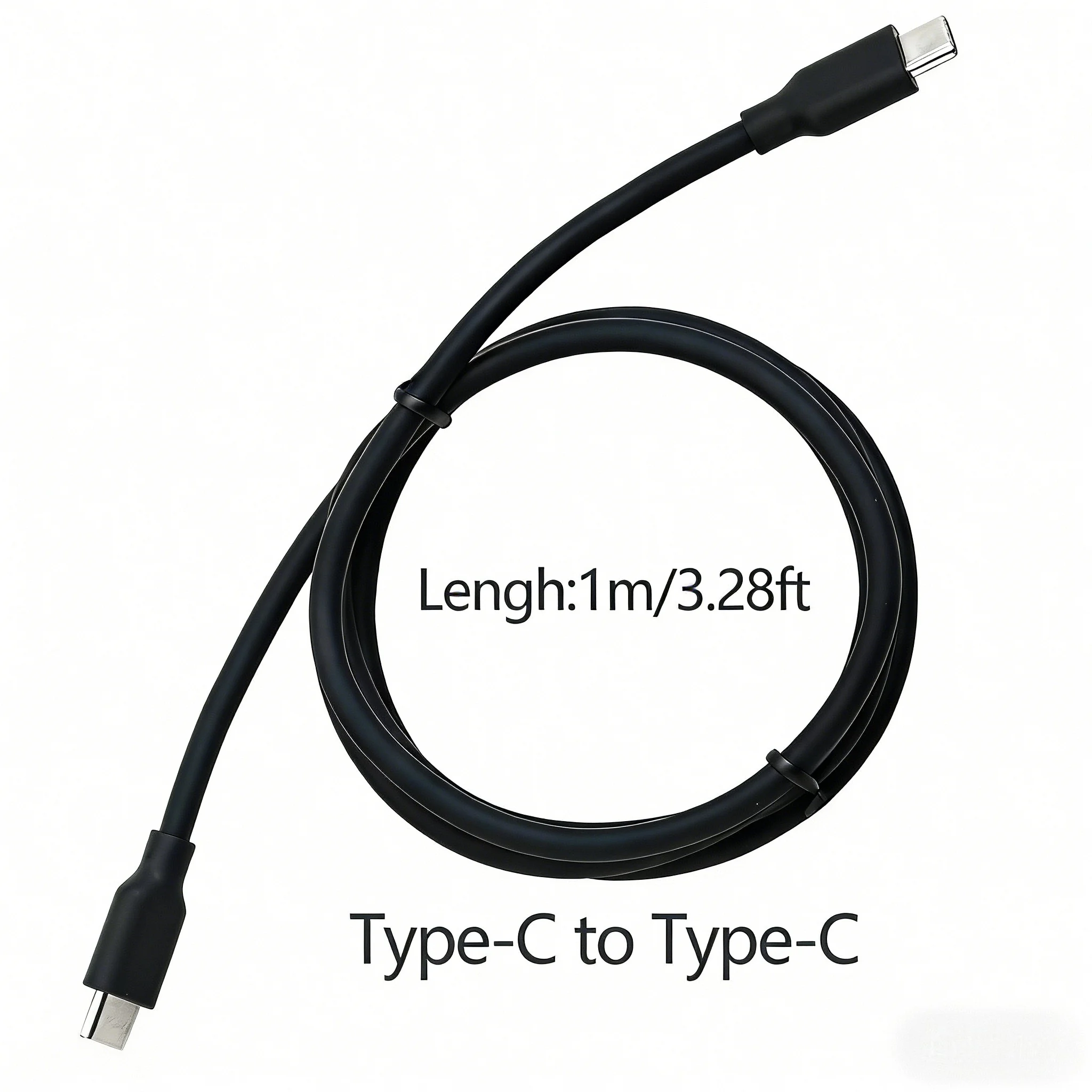 100W USB C to Type-C Cable Fast Charge Trigger Power Cord Charging Cable Converter Wire 1m for TS101 T85 GD300 Soldering Iron