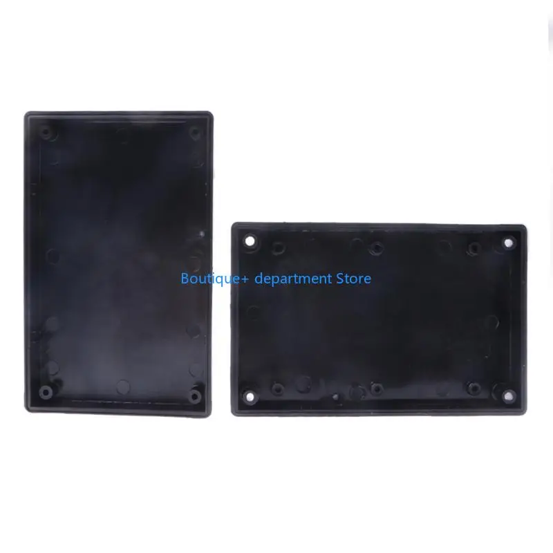 E1PD 125x80x32mm Black Waterproof Box Electronic Project Instrument for Case