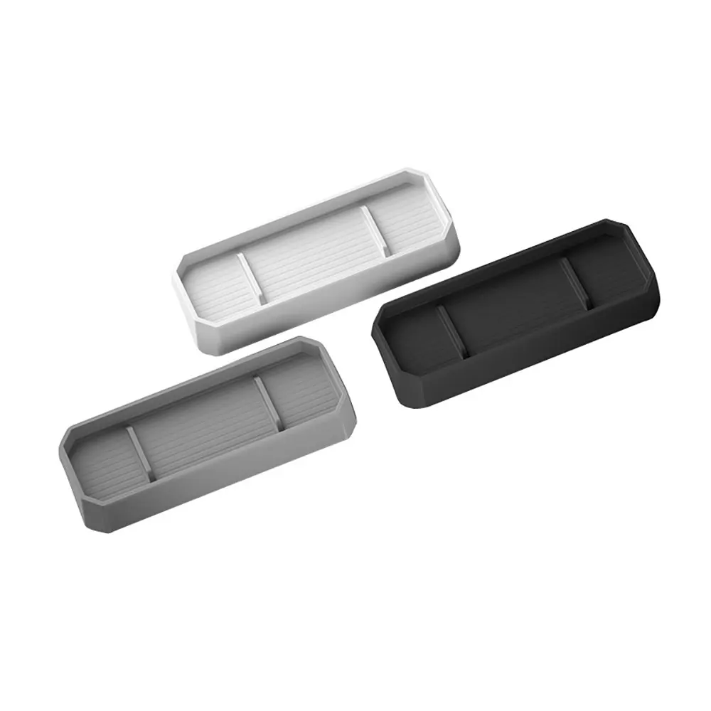 صندوق تخزين لوحة قيادة السيارة لـ Tesla Cybertruck 2024 2025 شاشة التحكم المركزية صينية تخزين خلفية ملحقات السيارات الداخلية 1 قطعة #6