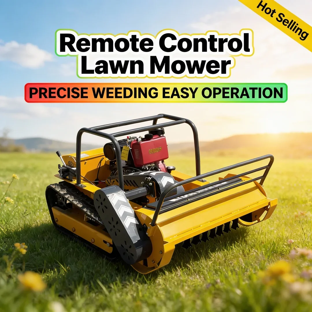 

Индивидуальная горячая продажа газонокосилки с дистанционным управлением - многофункциональный радиоуправляемый инструмент для сельского хозяйства, фермерского сада