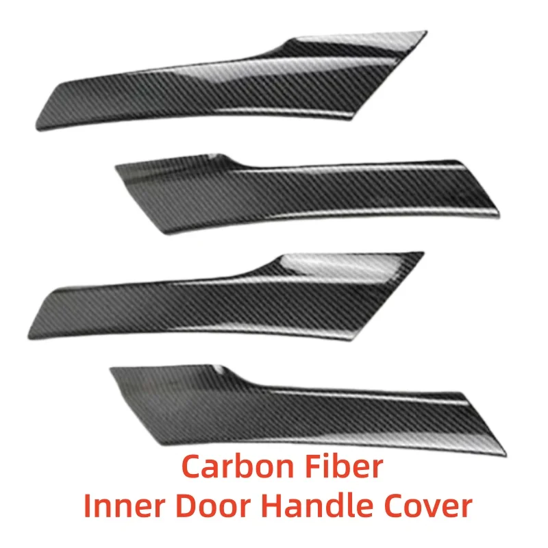 อุปกรณ์ตกแต่งภายในรถยนต์ ฝาครอบมือจับประตูด้านใน แบบติดตั้ง สำหรับรถยนต์ Volkswagen Tiguan ปี 2008 2009 2010 2011 2012-2016