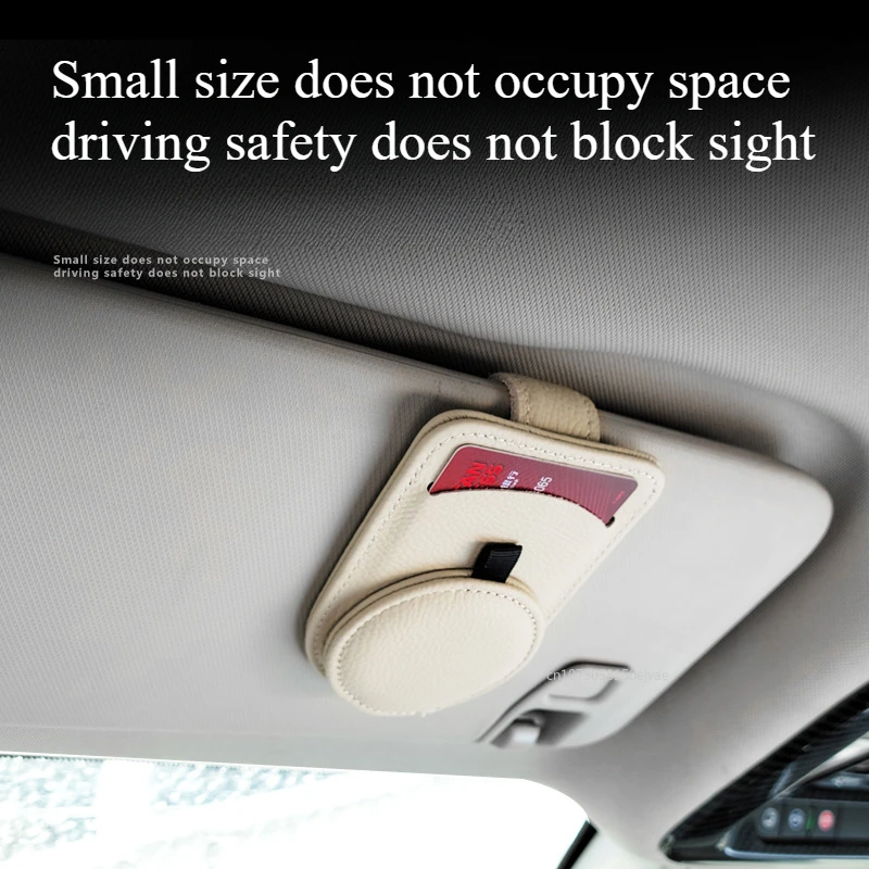 革車のメガネクリップサンバイザーメガネケースホルダー多機能ポータブルクリップ自動車インテリアアクセサリーサングラスクリップ 1pc