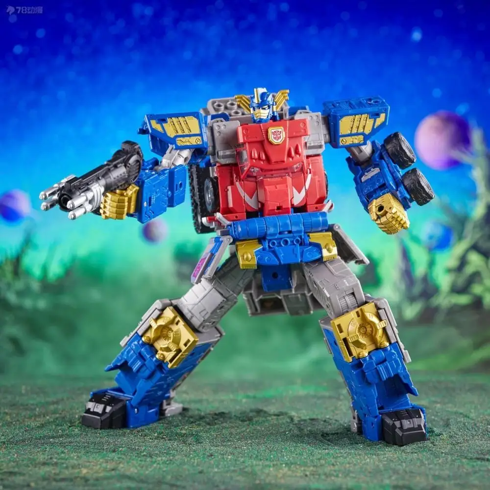 Nuovo Hasbro Transformers Legacy Commander Level Optimus Prime Cartoon Anime Modello mobile Fatto a mano Regalo per bambini da collezione