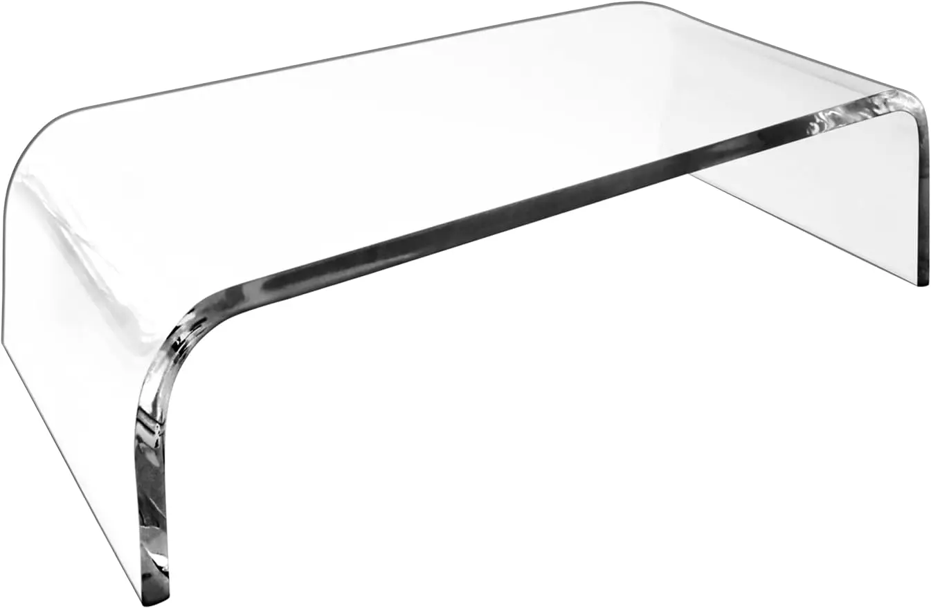 Premium Acrylic Monitor Stand, Acrylic Laptop Stand for Office and Home TV Printer Free Acrylic Mobile Phone Stand