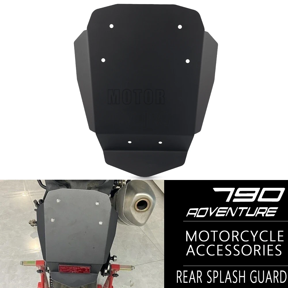 

For 390 790 890 ADVENTURE / R 2019-2021 Motorcycle Rear Fender Wheel Mudguard Splash Guard For Husqvarna Norden 901 2022 2023