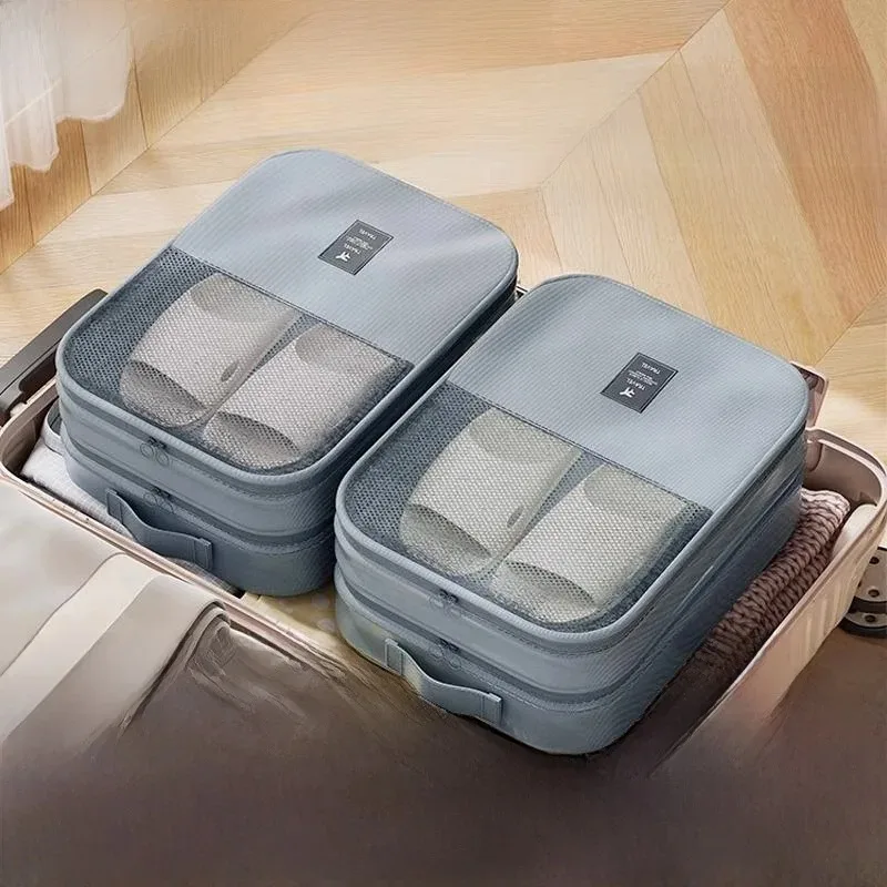 Portable Travel oe Storage Bag Dustproof Carry-On Lage Slippers Organizer Bag for Busin Trips And Vaions