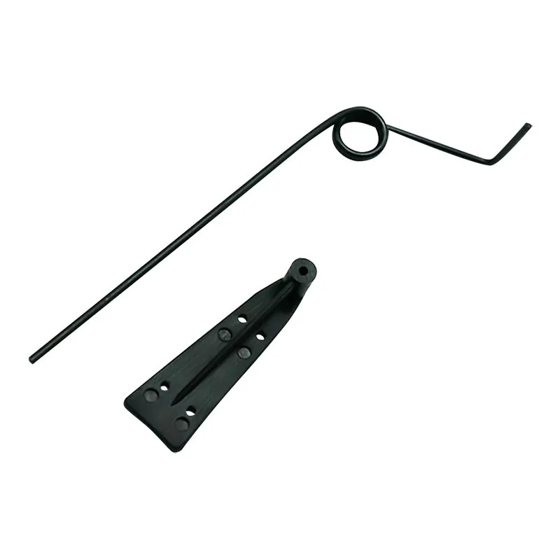 Supports de roue arrière pour avion RC, 2 pièces, train d'atterrissage avec ressort en plastique/métal Durable pour avion RC, hélicoptère, accessoires de bricolage