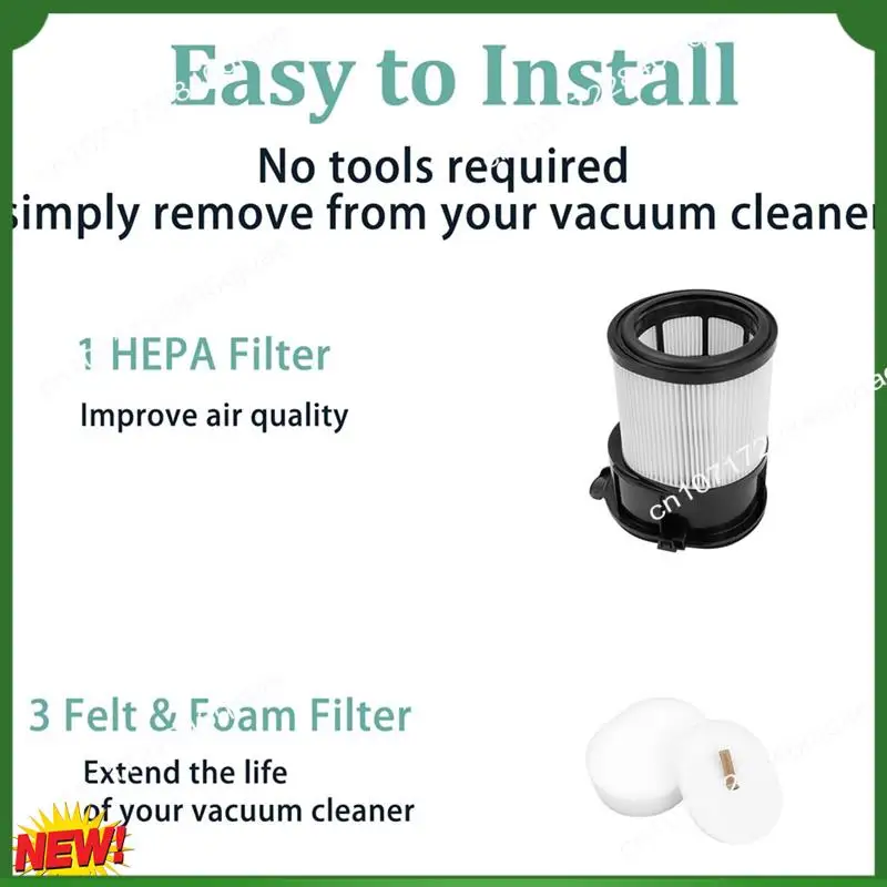 

A48I 4PCS Filter And Filter Cotton Set For Shark IP1251 IP1250 IP1251C Vacuum Cleaner Accessories Replacement Parts