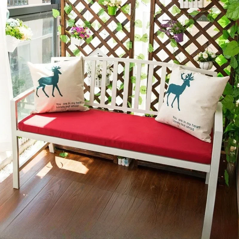 Park Outdoor Bench Bedroom Balcony Lazy Bench Backrest Stool Leisure Outdoor Garden