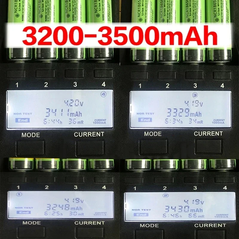 100% original ncr18650b-3400mah rechargeable lithium battery 3.7V 18650 battery 3400mah, free of transportation+LED flashlight