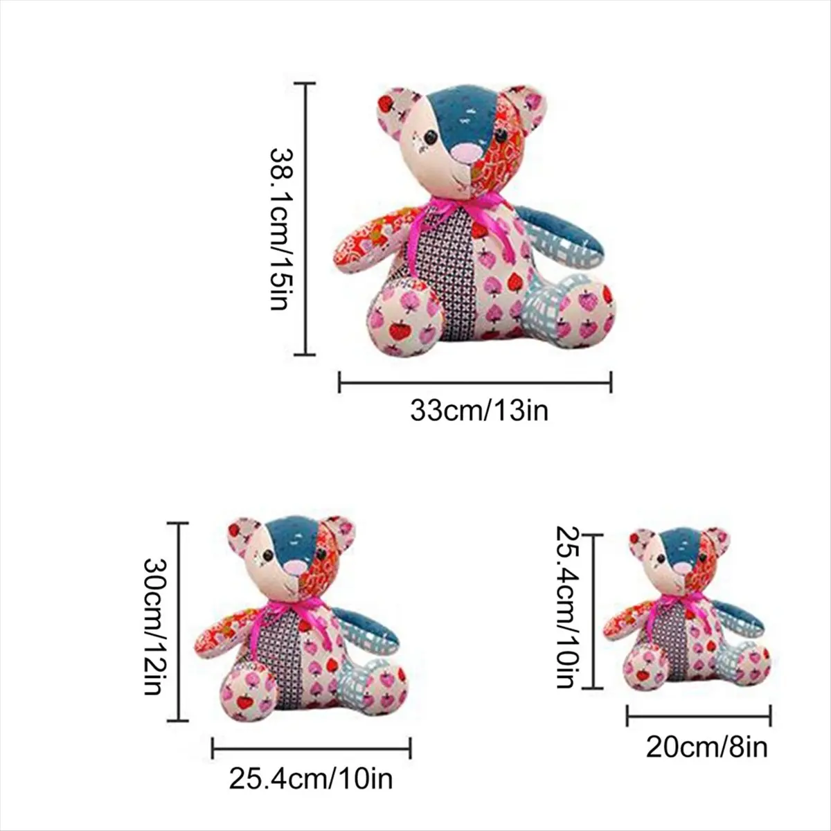 

Power Tool Sets Memory Bear Template Ruler Set, 10 PCS Memory Bear Template Ruler Set Suitable for 10-Inch Bear Template