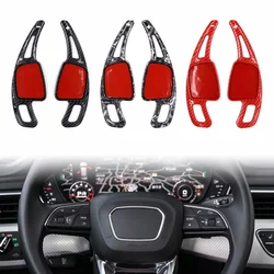 1 Pair Car Steering Wheel Shift Paddle Shifter Extension For Audi A3 A4 A5 S3 S4 S5 SQ5 SQ7 Q2 Q3 Q5 Q7 TT TTS