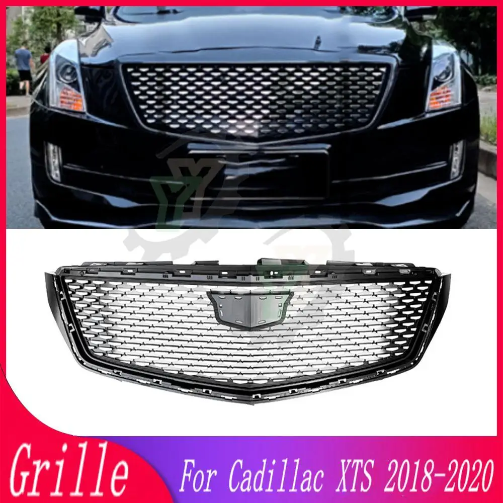 

Diamond Style facelift Front Bumper Grille Centre Panel Styling Upper Grill For Cadillac XTS 2018 2019 2020 Car Accessory