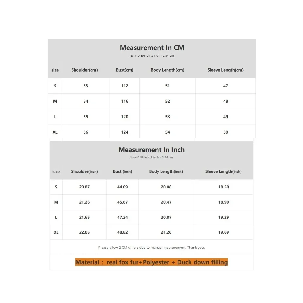 معطف فرو الثعلب الحقيقي قصير الفراء الطبيعي المرأة رقيق مقنعين جديد كبير سترة منفوخة دافئة الخريف الشتاء ملابس خارجية الإناث أسفل معطف #6