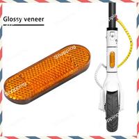 A44M ABS Reflective Front Safety Tube Reflector For Xiaomi Mi Electric Scooter 1S Pro Pro2 M365 Front Tube Night Warning
