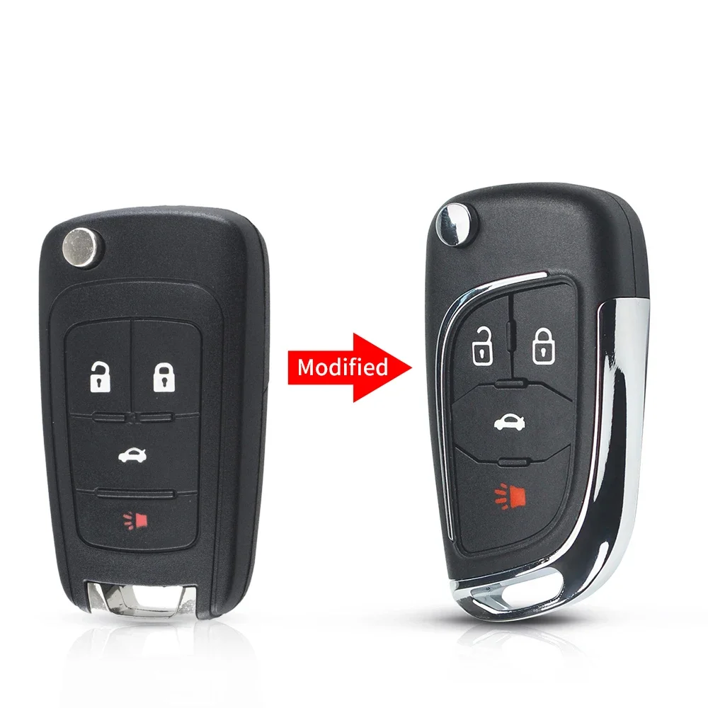 KEYYOU Geändert Schlüssel Für Chevrolet Cruze Epica Lova Camaro Für Opel Vauxhall Insignia Astra Mokka Für Buick Fernbedienung Auto Schlüssel Shell