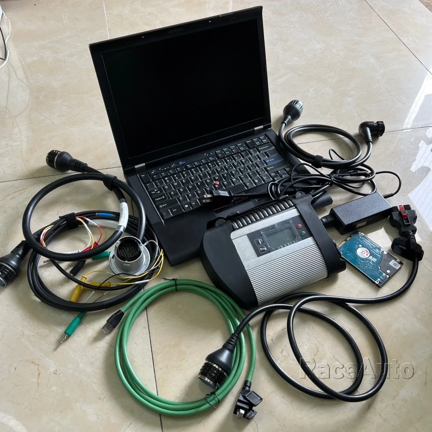 

MB Star C4 Sd Connect with T410 Laptop i5CPU 8GB RAM Installed with HDD/SSD Latest Software for Mercedes Scan Tool Ready to Use