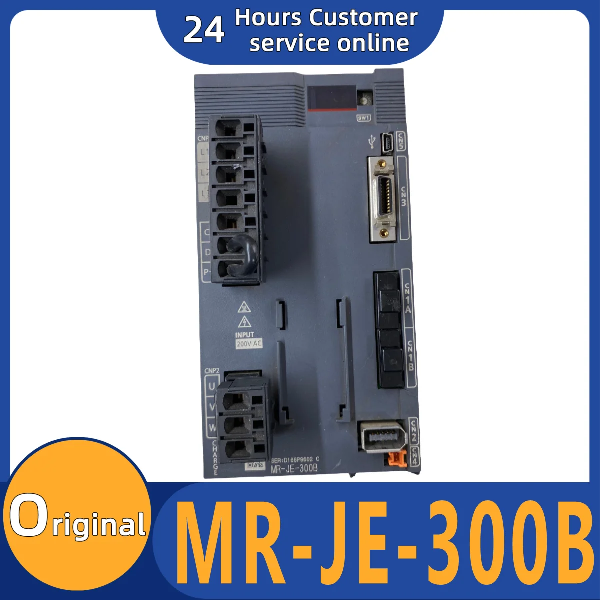 

Brand new original driver MR-JE-300B MR-JE-200B MR-JE-100B