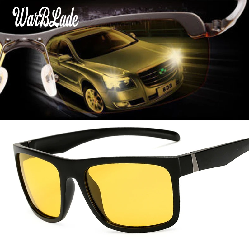 Car Drivers Night Vision Goggles Men's Glasses Luxury Designer Anti-Glare Polarizer Sun Glasses Polarized Driving Sunglasses
