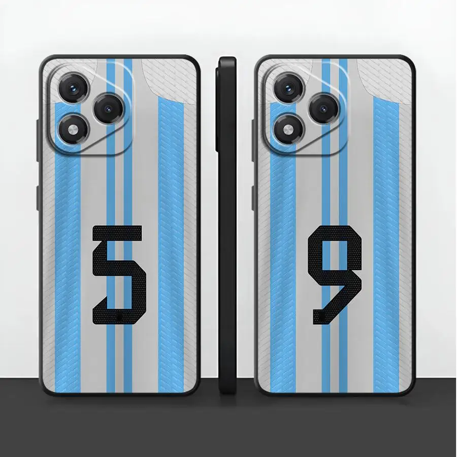 Funda Phone Cover Case for Huawei P20 P40 Lite P20 Lite 2018 P Smart 2019 P30 P20 Pro Football Number