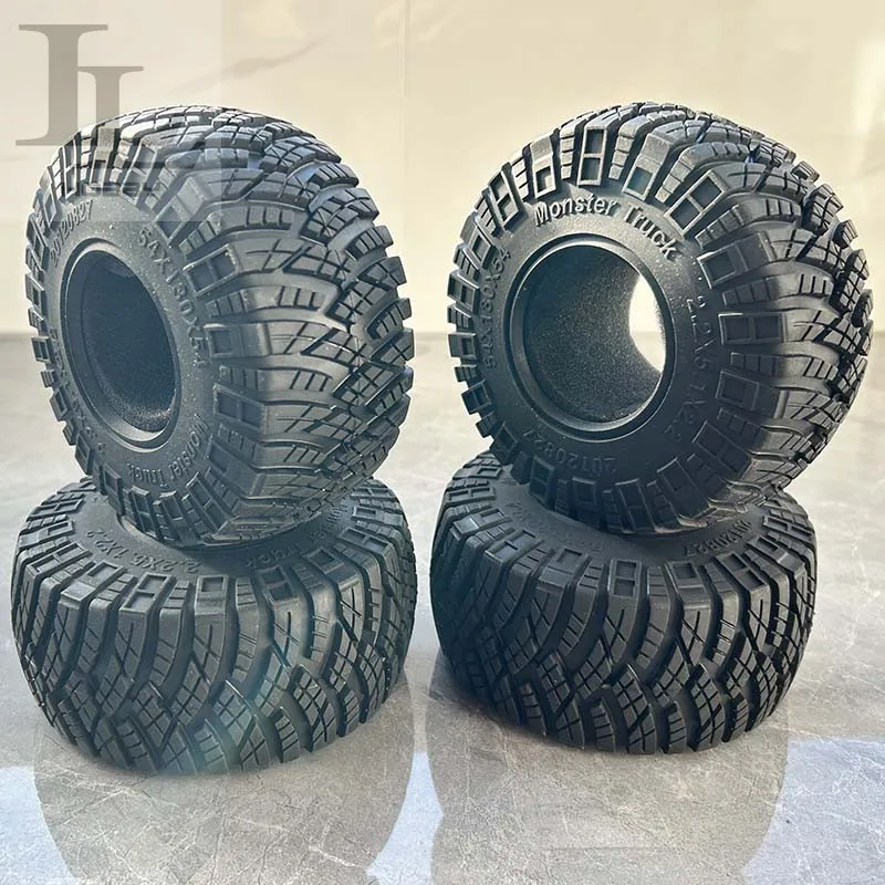 

Climbing Tire Tread 2.2-inch 130mm Tire for 1/8 1/10 RC Crawler Car AXIAL SCX10 II 90046 Jeep Chevrolet K10 Upgrade Accessories