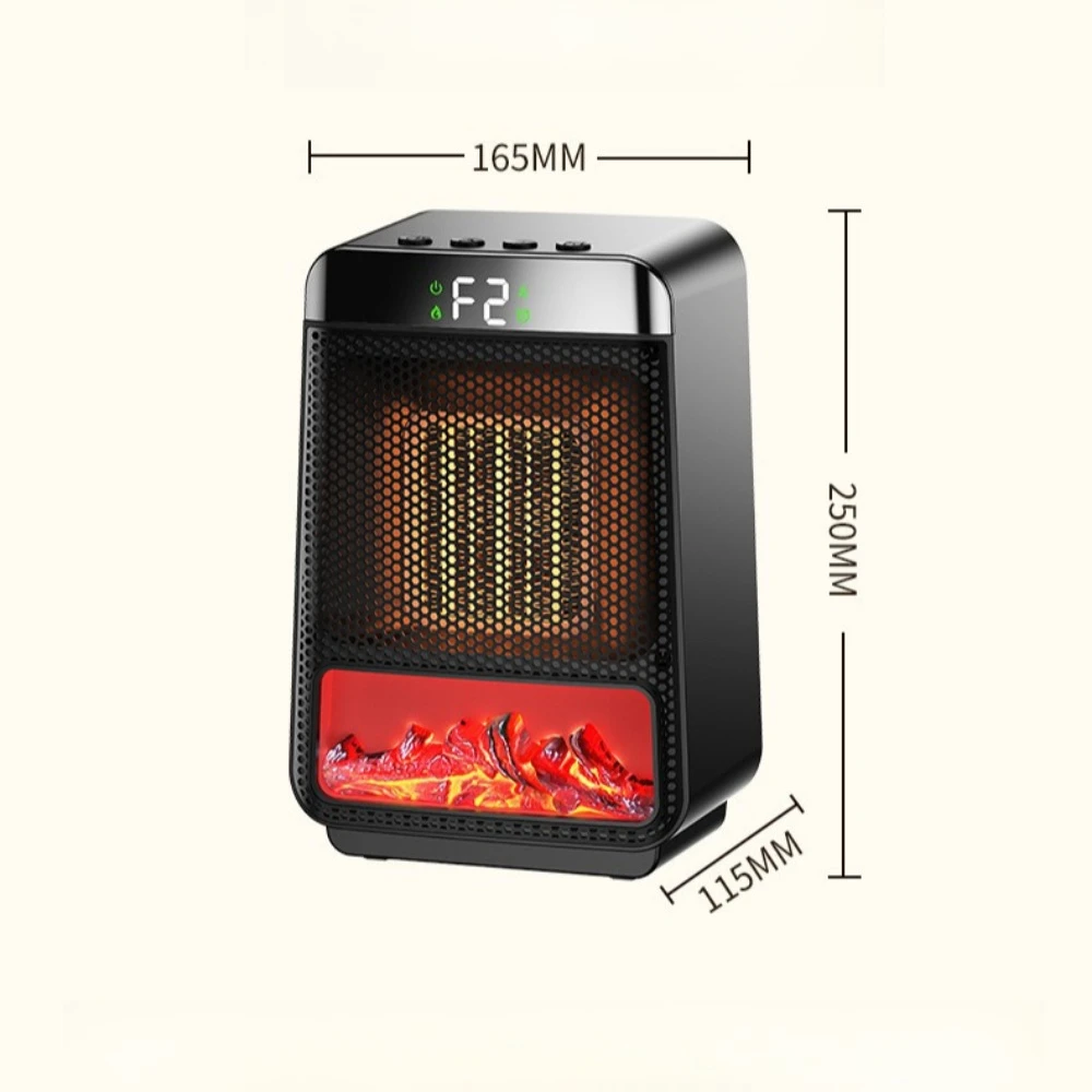 Portable Electric Heater For Heater Desktop Heaters Saving For Office Space PTC Ceramic Room Heater Warmer Machine for Winter