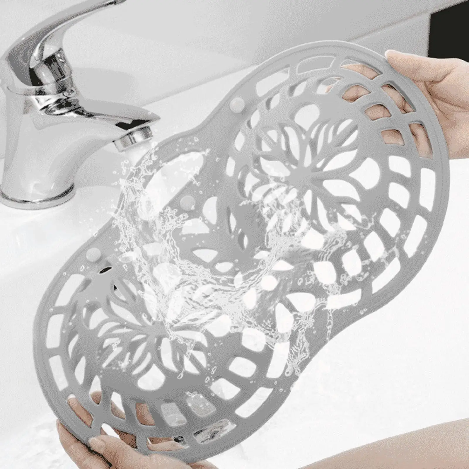 Silicone Lingerie Bags Underwear Washing Bag Dryer Bra Protector with Snap Buttons for Laundry Washing Machine A-36D Beige