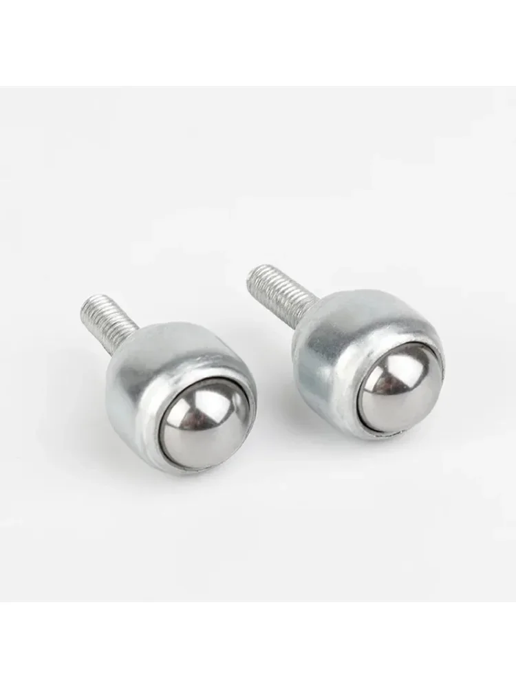 1-10 pièces Nylon/acier au carbone/SUS 304 transfert de billes avec tige roulette de transfert de boule universelle CY-12D CY-19D CY-25D CY-25F CY-40F