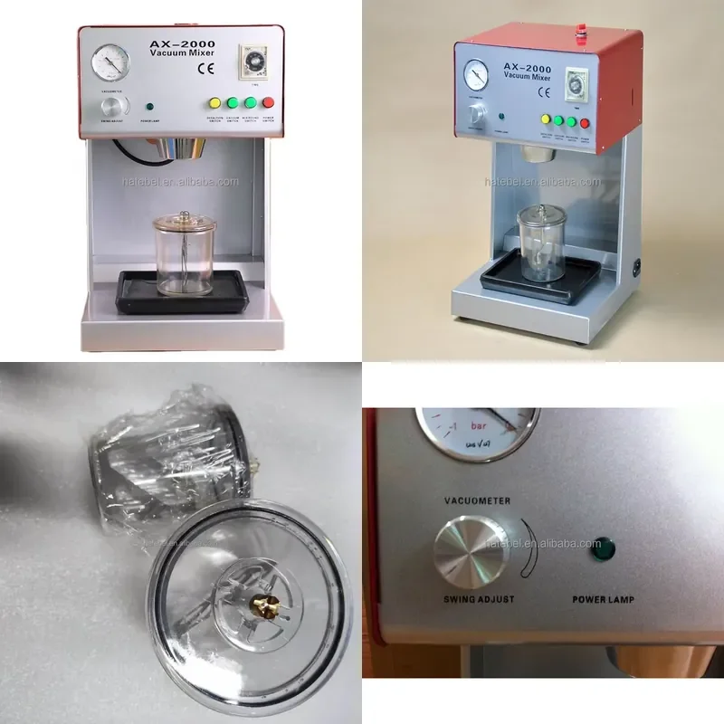 【2026】 High Quality AX-2000 Laboratory Equipment Plaster Mixer Vacuum Mixer