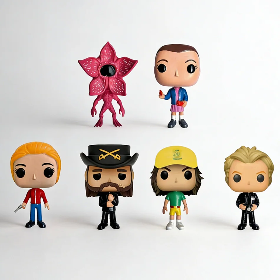 Anime Stranger Things Figuur Jane Ives/Will Byers/Mike Wheeler Action Figure Cosplay Vinyl ornament Figuren Speelgoed Nieuwjaarscadeau