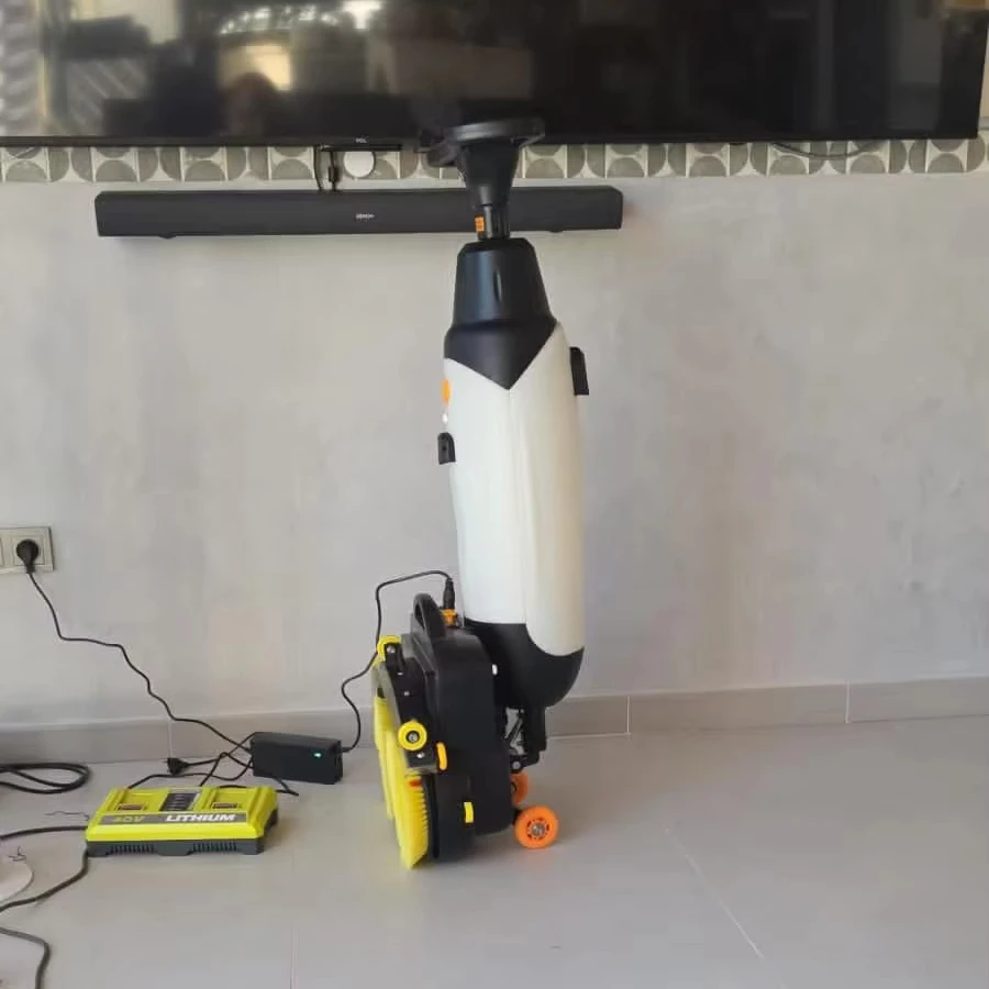 Long-lasting Battery Life 430 Electric Sweeping Machine  Mini Floor Cleaning Machine Hand Push