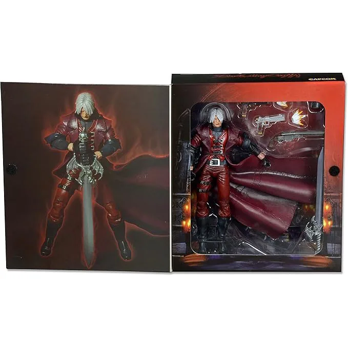 NECA 44800 Capcom Devil May Cry Dante 7 In Scale Action Figure  In Box Unsealed