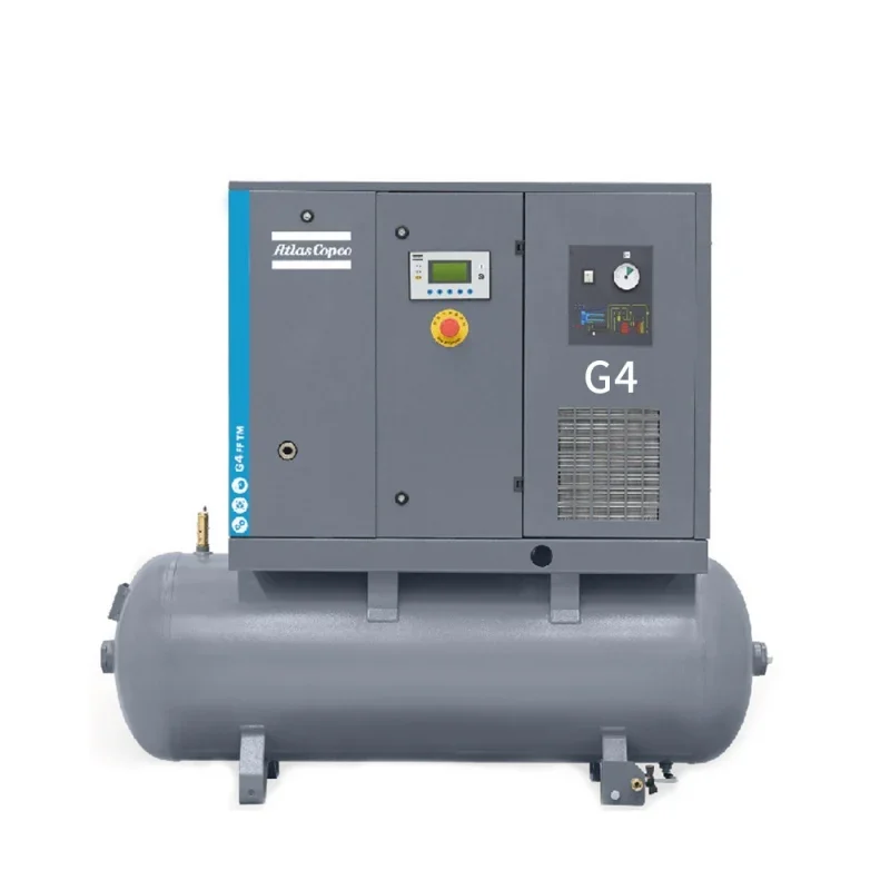 Atlas Copco Geïntegreerde Compressor G11ff Schroef Luchtcompressor De Aire 11kw Atlas 15hp Copco Compressor