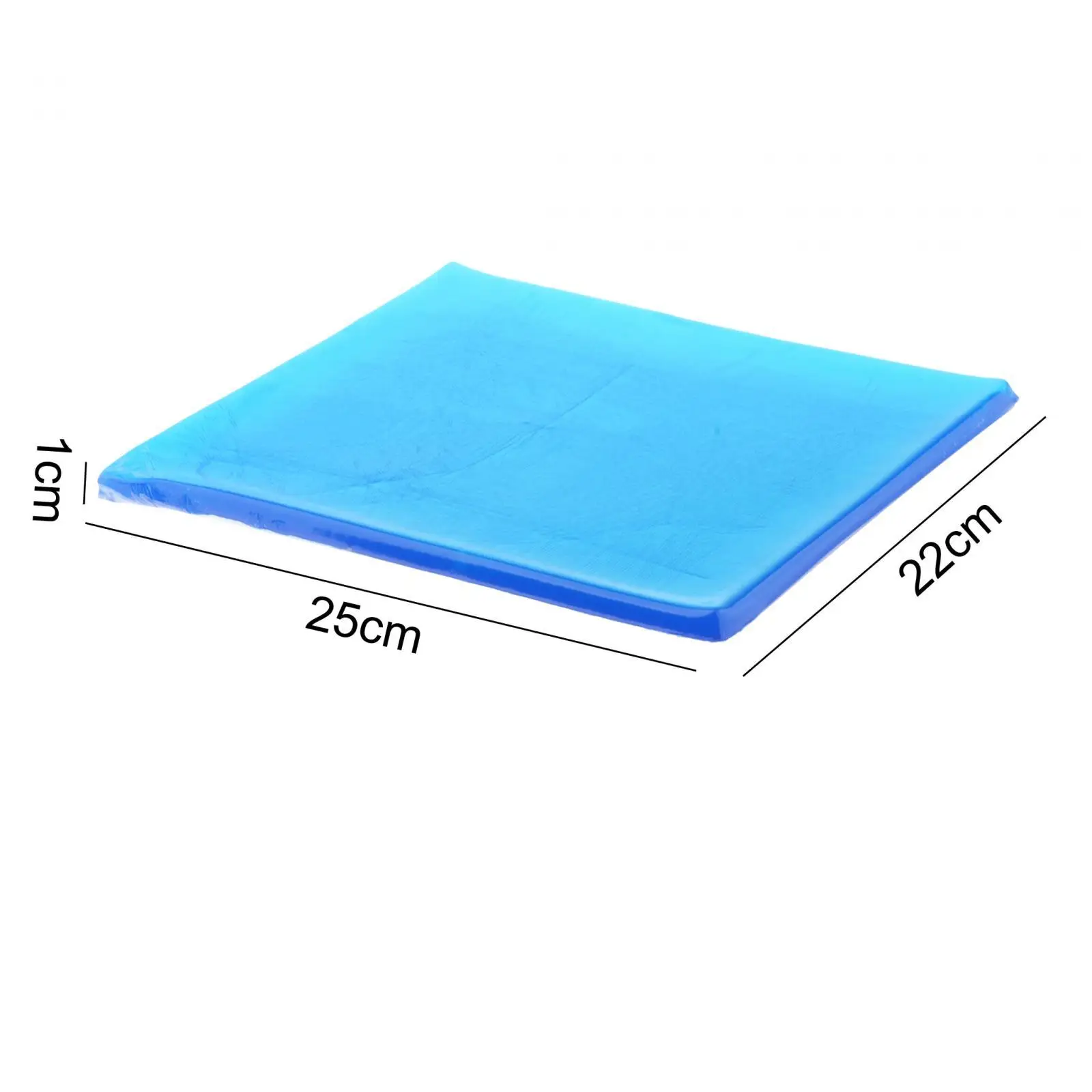 Motorcycle Gel Cushion Seat Pad Shock Absorption Soft Saddle Mat for Moped Sportster Home Office Chair