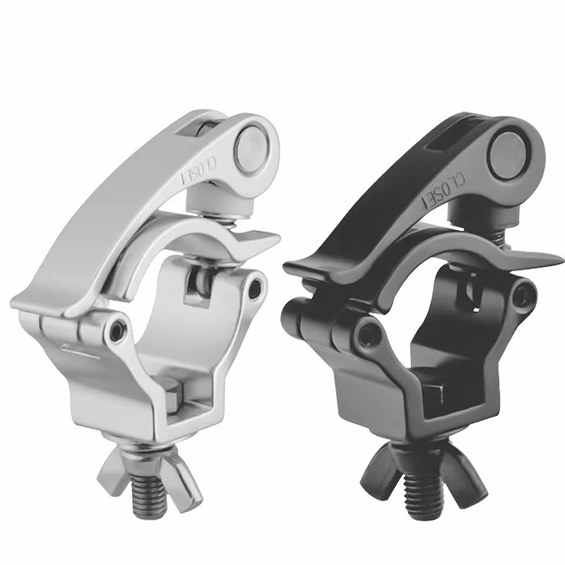 Imagem -02 - Braçadeira Braçadeira de Liberação Rápida de Alumínio 32 35 mm Tubo Braçadeira de Liberação Rápida para F24 Truss Palco Acessórios 13 Pcs jr qr