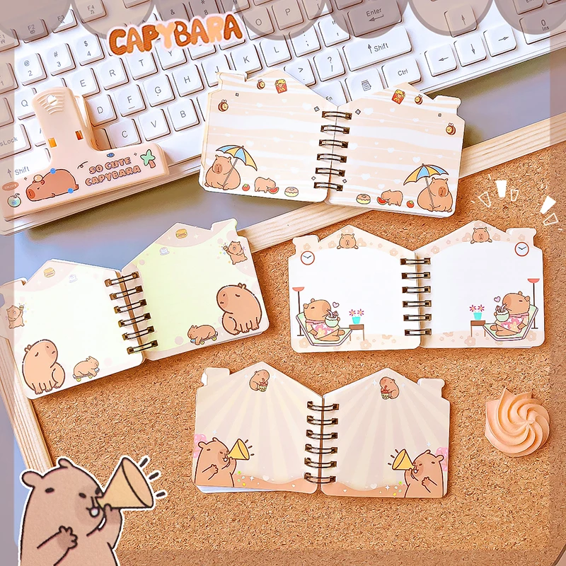 Portátil Kawaii Mini Notebook para Crianças, Papelaria Kawaii, Material de Escritório, Jornal Bonito, Diário, Escola, Cadernos para Notas