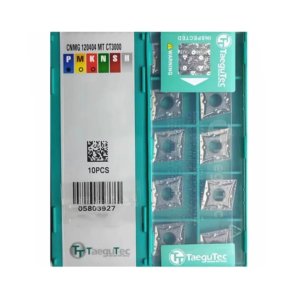 เม็ดมีดเซอร์เมต CNMG120404 CNMG120408-MT/FG CT3000 สำหรับเครื่องมือกลึงภายนอก คุณภาพสูง สำหรับงานกลึงเหล็ก CNC เครื่องมือกลึงตัด