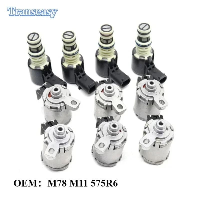 

10PCS BTR M78 M11 575R6 6 Speed Auto Transmission Solenoids Kit For Korando SSANGYONG 2012-2014