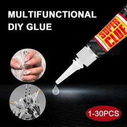 1-30pc Glue Strong Quick-drying Adhesive Transparent Epoxy Resin Glue for Sticking Shoes Plastic Metal Repairing Furniture 3g/pc