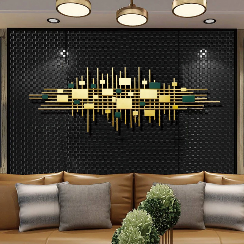 

Modern Metal Abstract Wall Decoration Wall Hanging Hotel Iron Soft Decoration Artistic Creative Wall Ornament Room Decoration