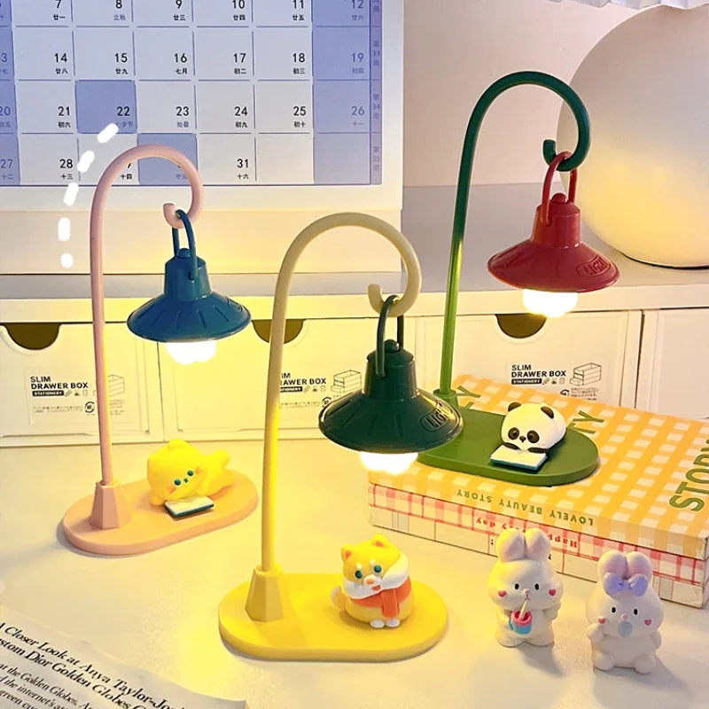 Nachtlicht Schlafzimmer Schlaf LED Tisch lampe Desktop-Geschenk für Kinderzimmer Studenten wohnheim Dekoration Luces führte Para Habit acion