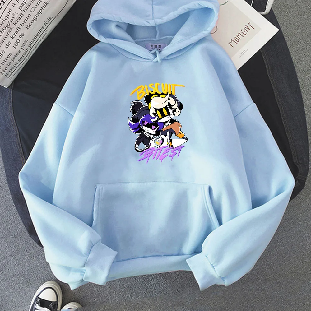 Murder Drones Anime Hoodie Cartoon Print Gothic Sweatshirt Funko Pop Kawaii Clothing Moletom Long Sleeve Hoody Comfortable Soft