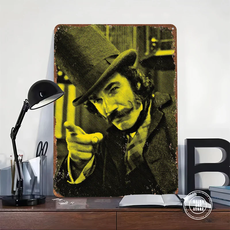Bill the Butcher Printed Poster Customized Retro Wall Art Vintage Metal Tin Signs for Home Living Room Decorations Wand Deko