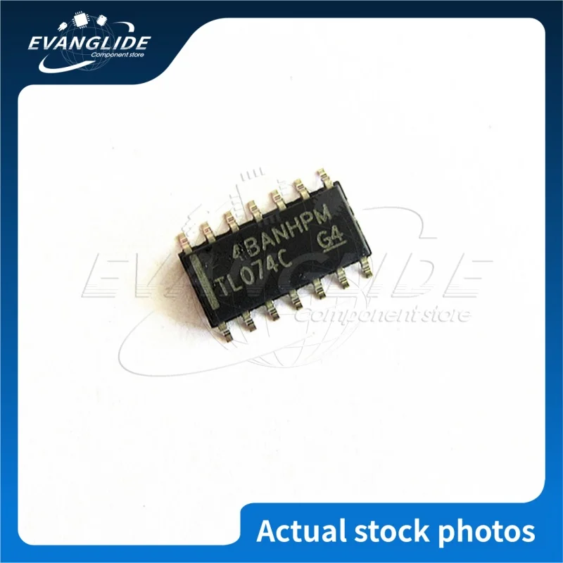 10 PCS/LOT TL074C Original & New 4 channel JFET input operational amplifier In Stock Wholesale