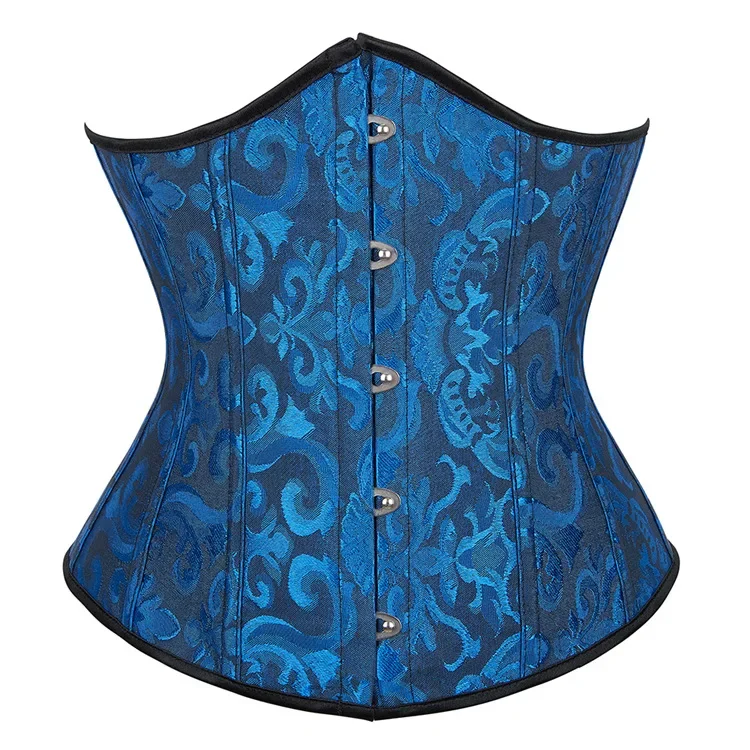 Gothic Steampunk Corset Waist Trainer Corsets Embroidery Bustiers Corsage Vintage Party Costumes