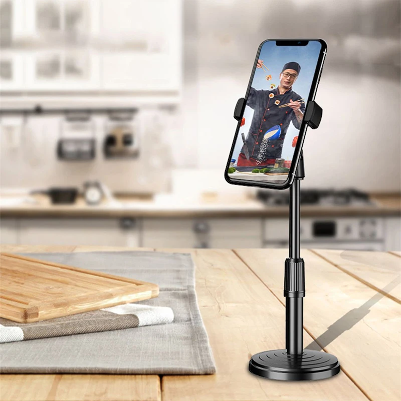 Desktop Tripod For Phone Smartphone Iphone With Phone Holder Stand Bracket Tripe For Mobile Telefoon Statief Stand Table