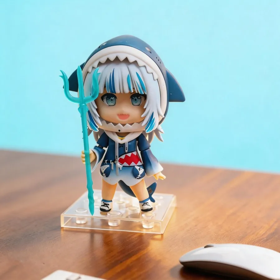 

Anime Figure Gura Gawr from Hololive 10cm Collectible Model Toy for Fans | Action Figure | Decorative Statue